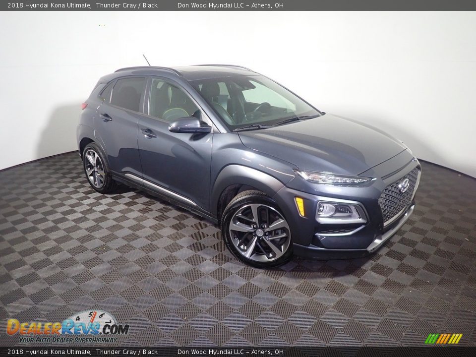 Thunder Gray 2018 Hyundai Kona Ultimate Photo #6