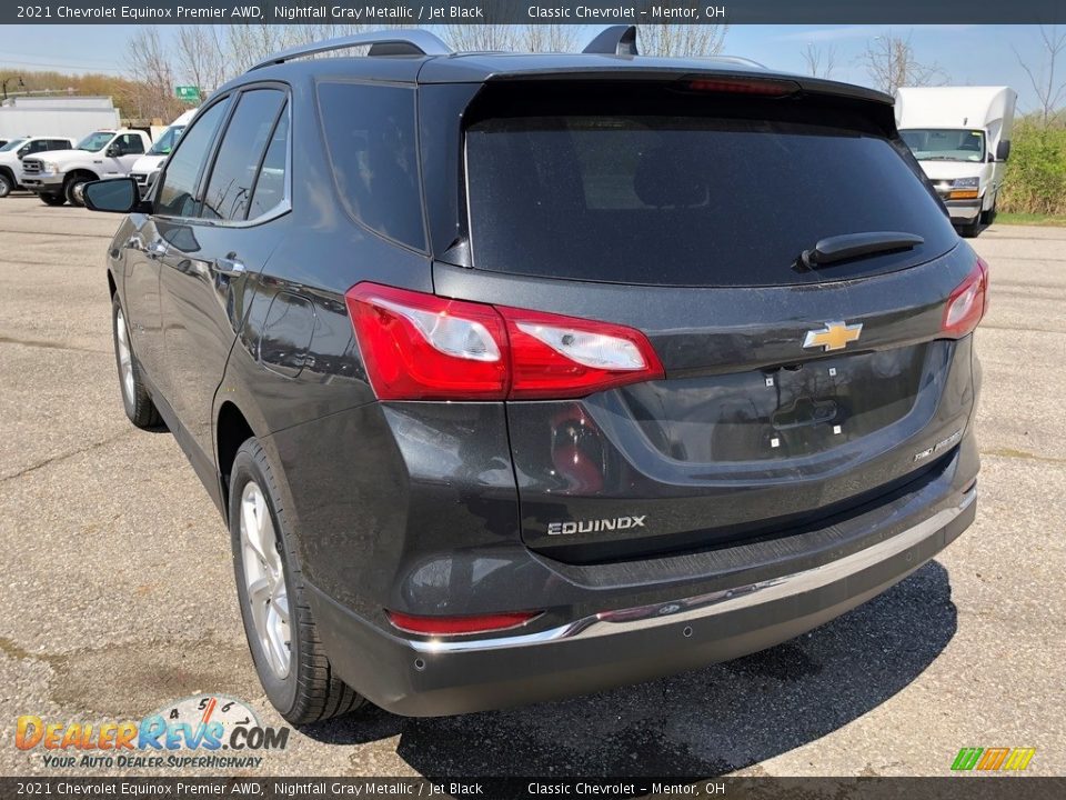 2021 Chevrolet Equinox Premier AWD Nightfall Gray Metallic / Jet Black Photo #4