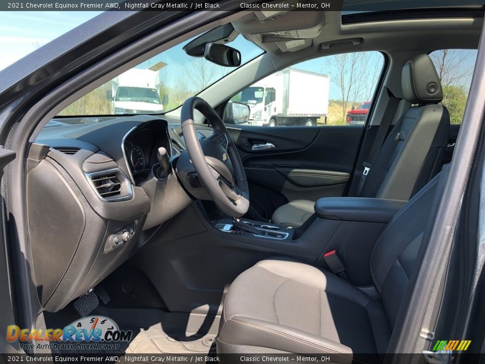 2021 Chevrolet Equinox Premier AWD Nightfall Gray Metallic / Jet Black Photo #5