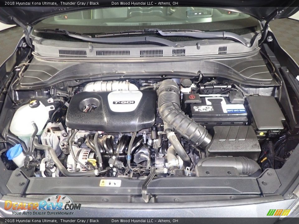 2018 Hyundai Kona Ultimate 1.6 Liter Turbocharged DOHC 16-valve 4 Cylinder Engine Photo #10