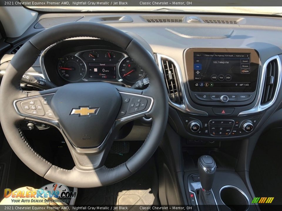 2021 Chevrolet Equinox Premier AWD Nightfall Gray Metallic / Jet Black Photo #7