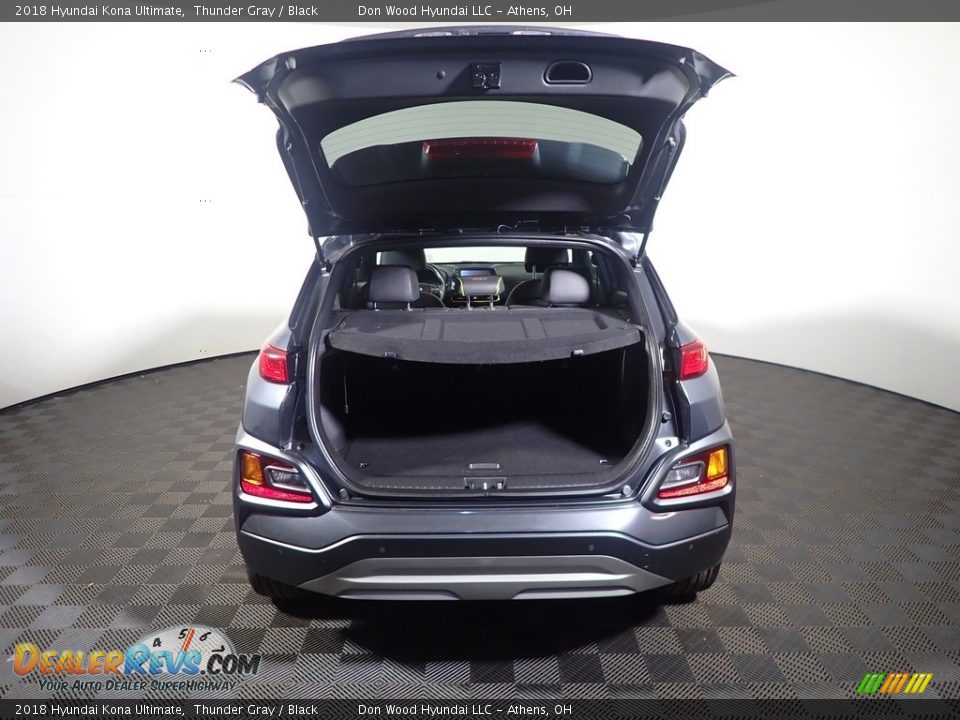 2018 Hyundai Kona Ultimate Thunder Gray / Black Photo #17