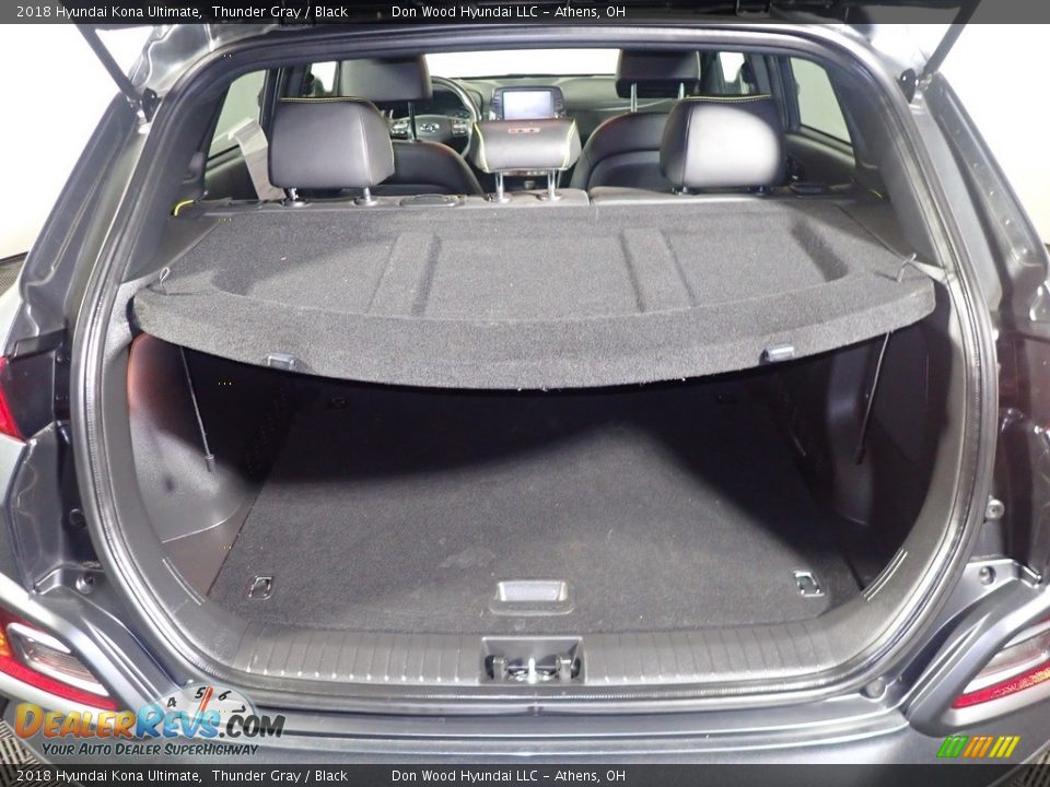 2018 Hyundai Kona Ultimate Thunder Gray / Black Photo #18