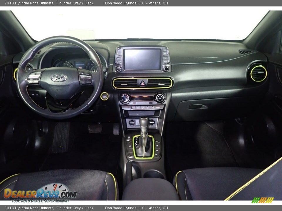 2018 Hyundai Kona Ultimate Thunder Gray / Black Photo #27