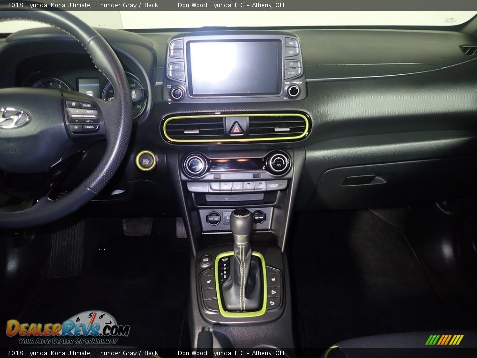 2018 Hyundai Kona Ultimate Thunder Gray / Black Photo #28
