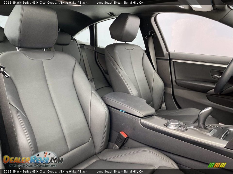 2018 BMW 4 Series 430i Gran Coupe Alpine White / Black Photo #34