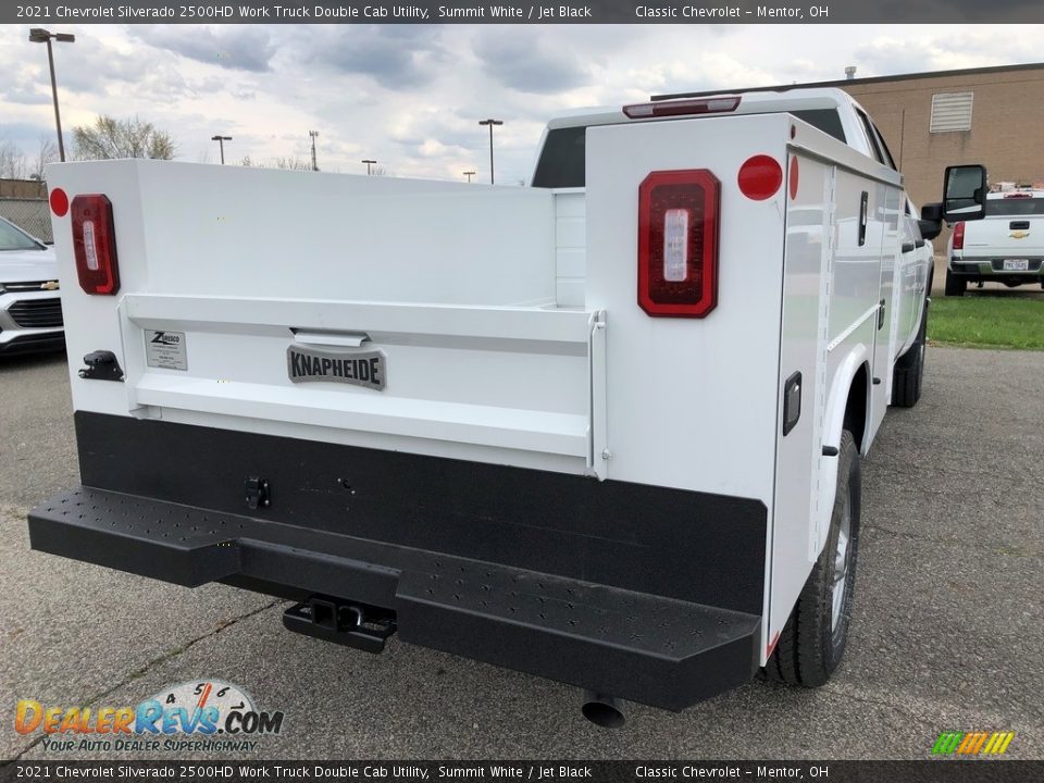 2021 Chevrolet Silverado 2500HD Work Truck Double Cab Utility Summit White / Jet Black Photo #3