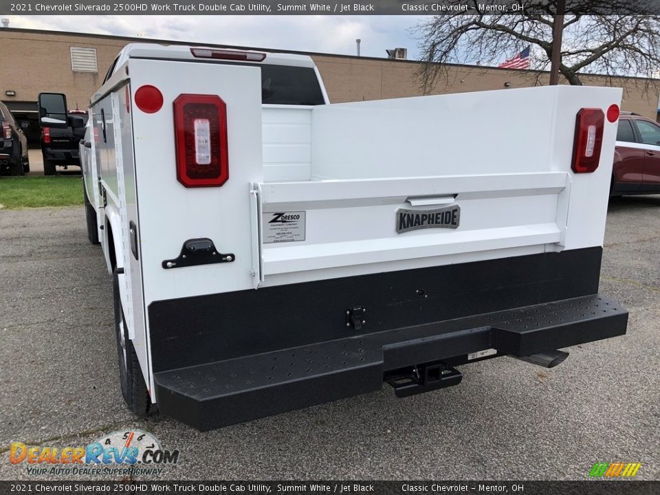 2021 Chevrolet Silverado 2500HD Work Truck Double Cab Utility Summit White / Jet Black Photo #4