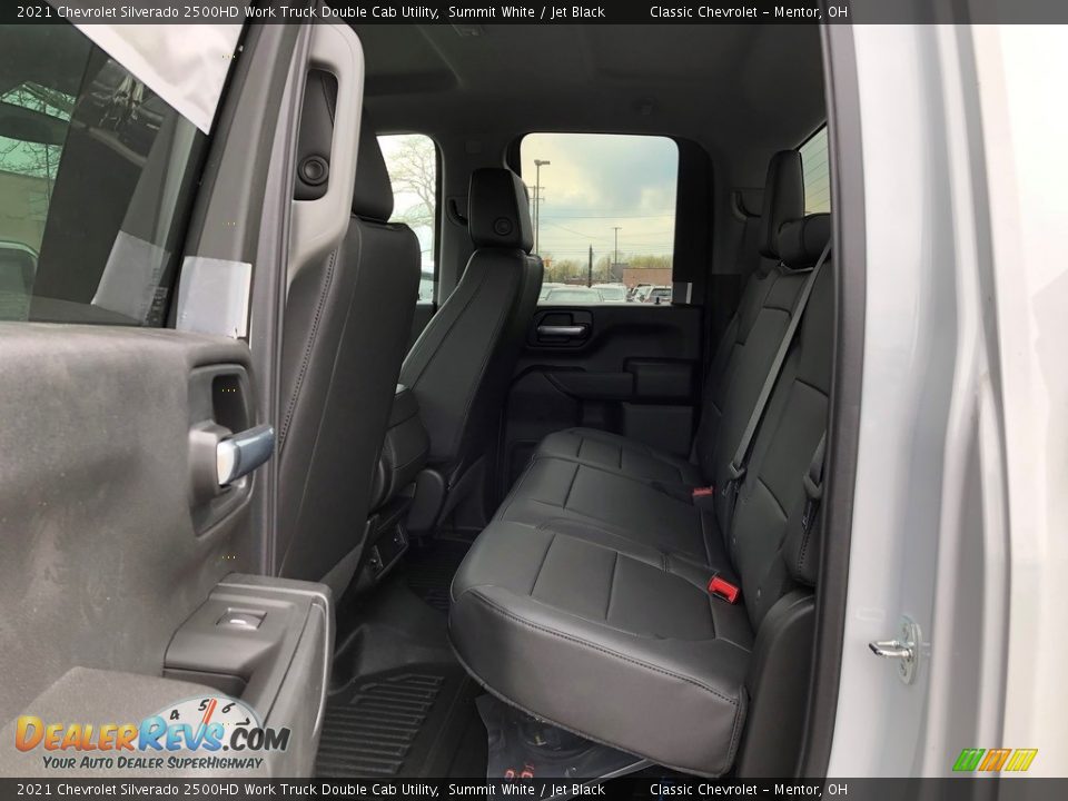 2021 Chevrolet Silverado 2500HD Work Truck Double Cab Utility Summit White / Jet Black Photo #6