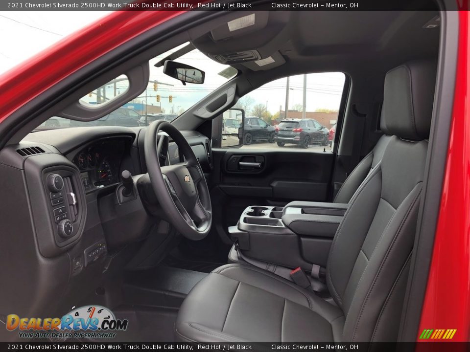 2021 Chevrolet Silverado 2500HD Work Truck Double Cab Utility Red Hot / Jet Black Photo #5