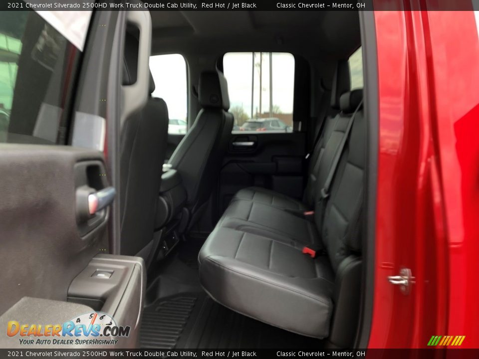 2021 Chevrolet Silverado 2500HD Work Truck Double Cab Utility Red Hot / Jet Black Photo #6