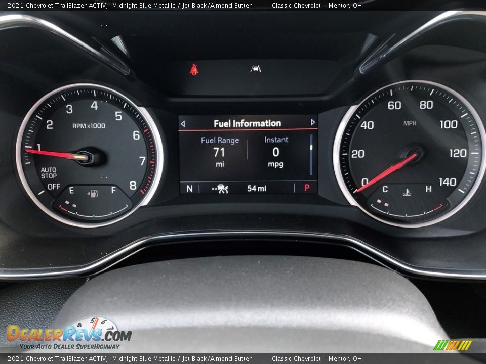 2021 Chevrolet TrailBlazer ACTIV Gauges Photo #8