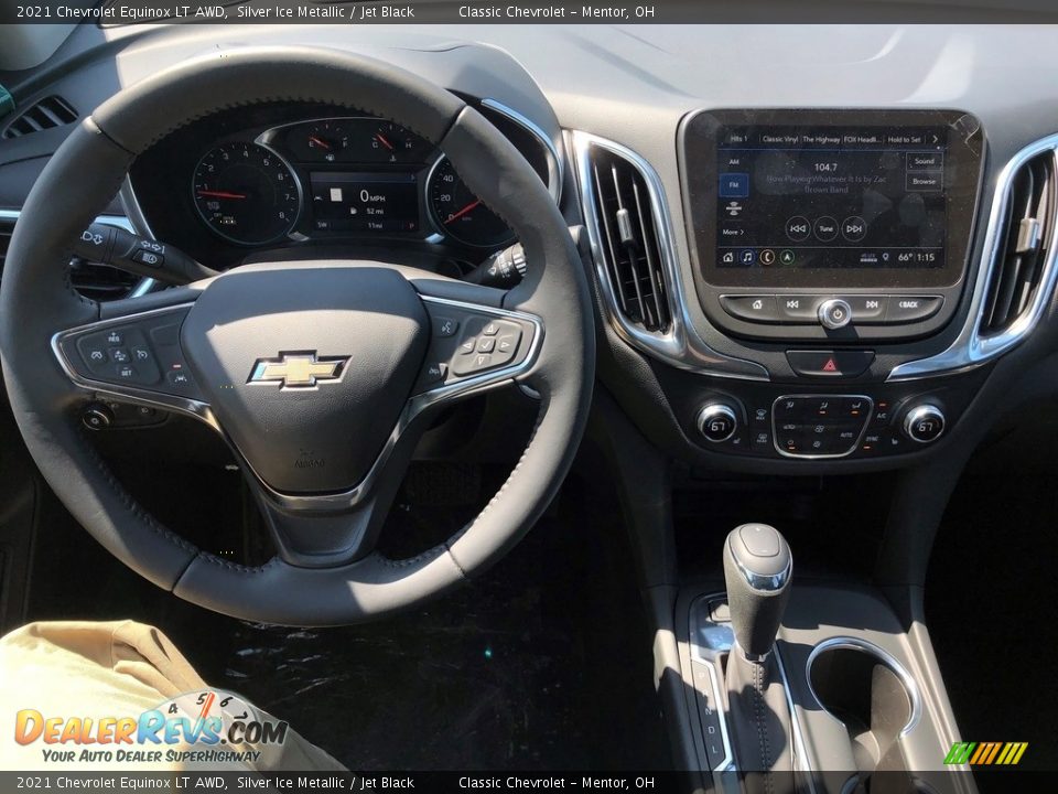 2021 Chevrolet Equinox LT AWD Silver Ice Metallic / Jet Black Photo #7