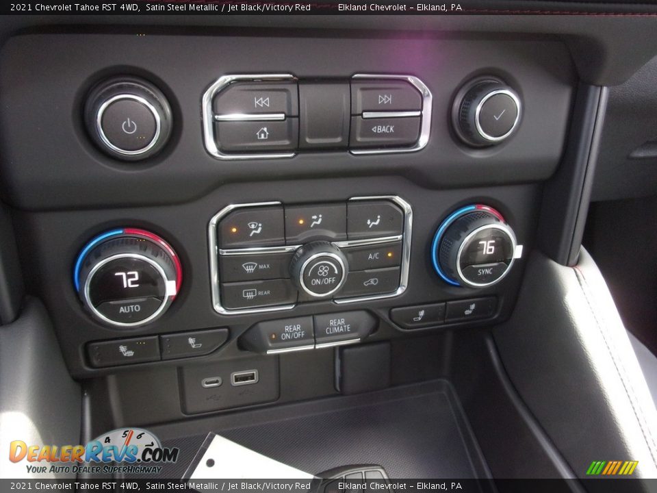 Controls of 2021 Chevrolet Tahoe RST 4WD Photo #34