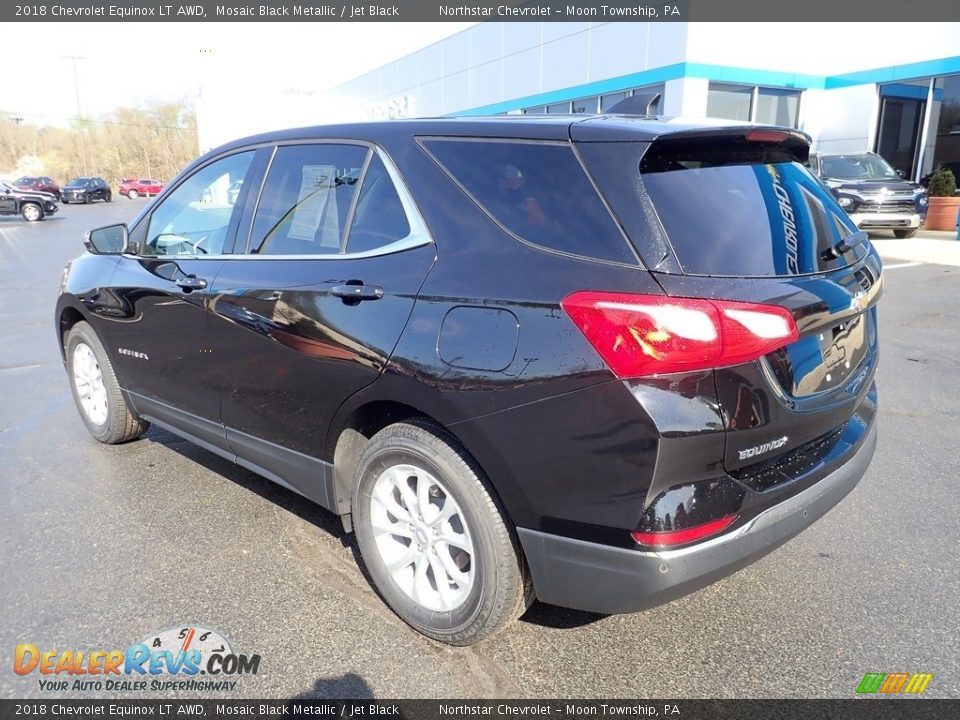 2018 Chevrolet Equinox LT AWD Mosaic Black Metallic / Jet Black Photo #4