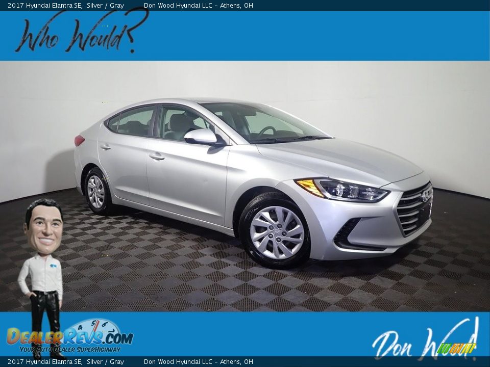 2017 Hyundai Elantra SE Silver / Gray Photo #1