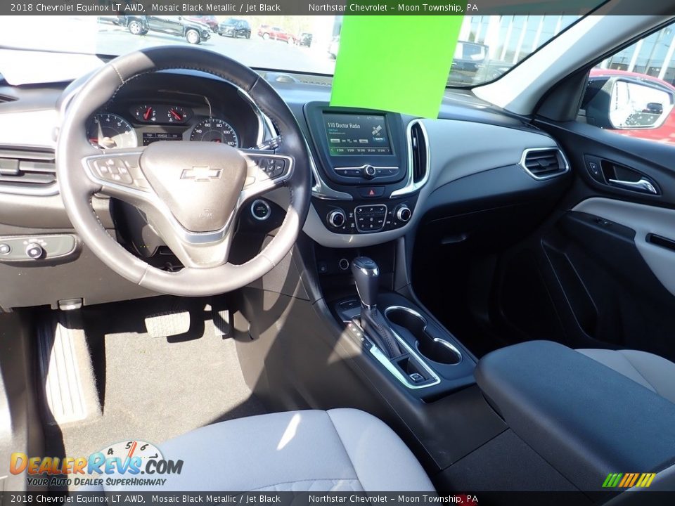 2018 Chevrolet Equinox LT AWD Mosaic Black Metallic / Jet Black Photo #22