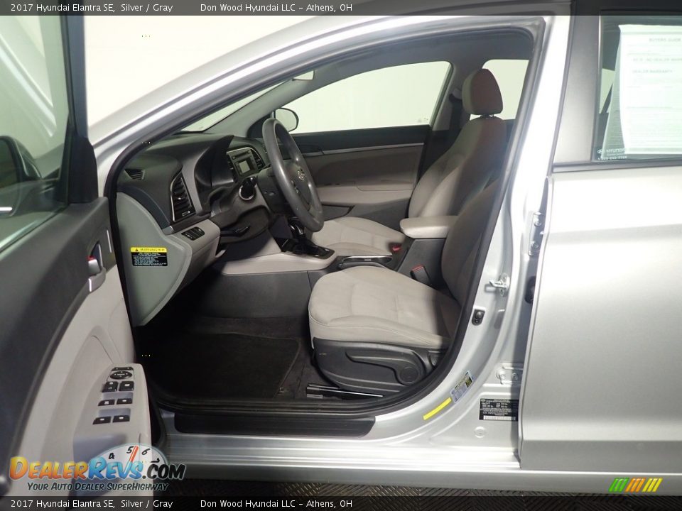 2017 Hyundai Elantra SE Silver / Gray Photo #21