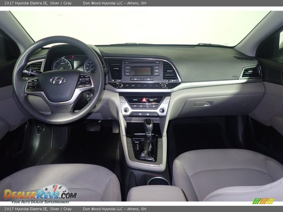 2017 Hyundai Elantra SE Silver / Gray Photo #23