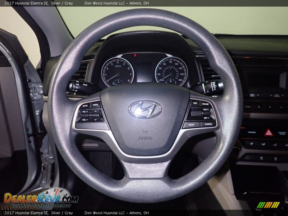 2017 Hyundai Elantra SE Silver / Gray Photo #26