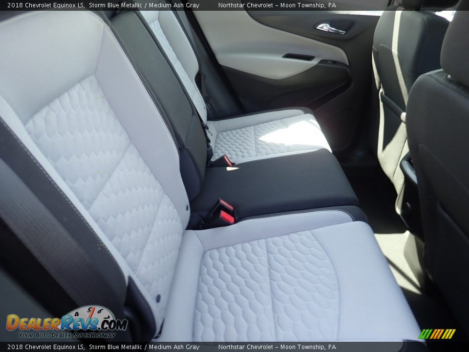2018 Chevrolet Equinox LS Storm Blue Metallic / Medium Ash Gray Photo #18