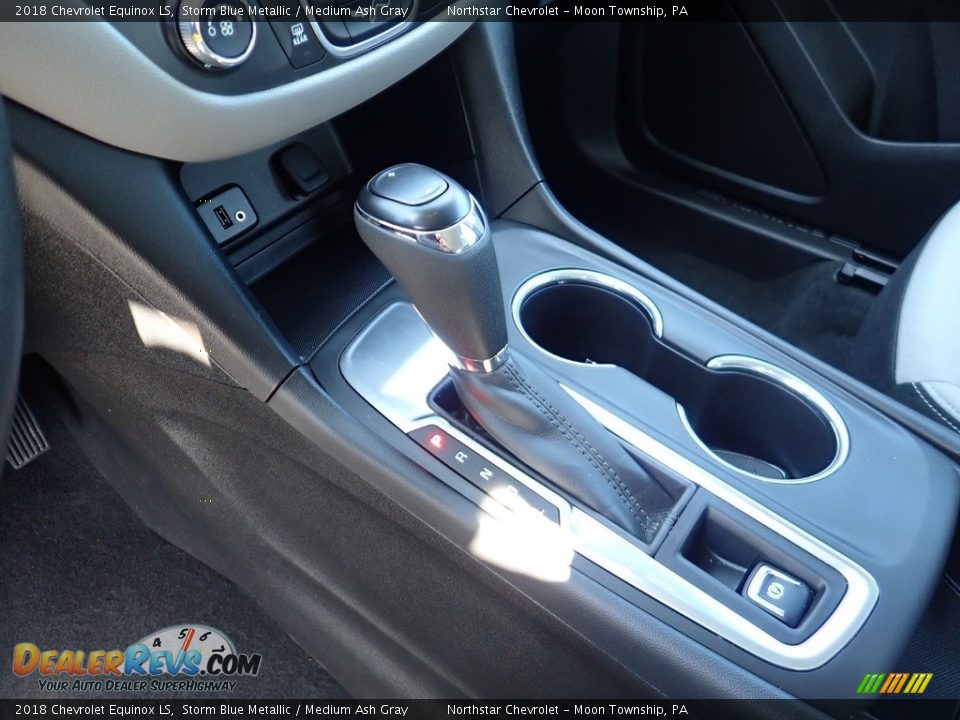 2018 Chevrolet Equinox LS Storm Blue Metallic / Medium Ash Gray Photo #25