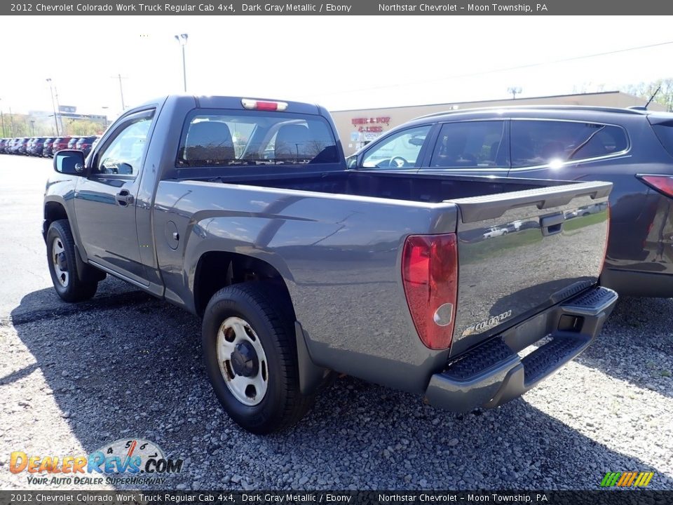 2012 Chevrolet Colorado Work Truck Regular Cab 4x4 Dark Gray Metallic / Ebony Photo #2