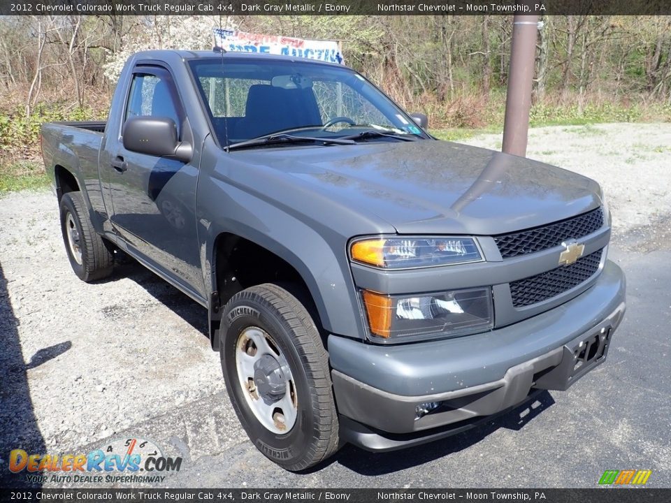 Front 3/4 View of 2012 Chevrolet Colorado Work Truck Regular Cab 4x4 Photo #5