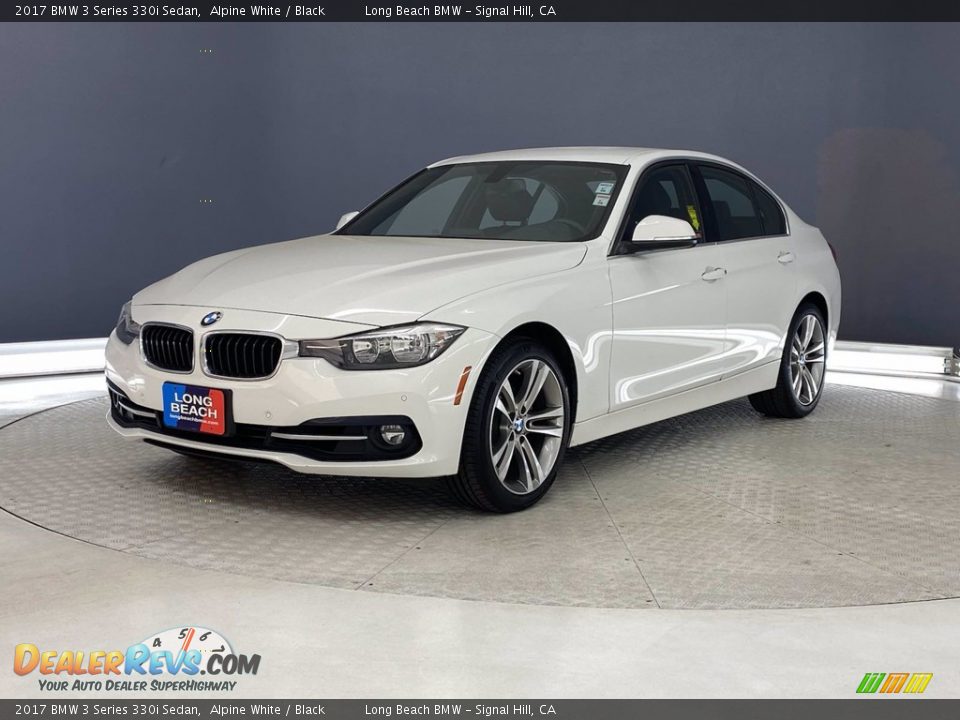 2017 BMW 3 Series 330i Sedan Alpine White / Black Photo #3