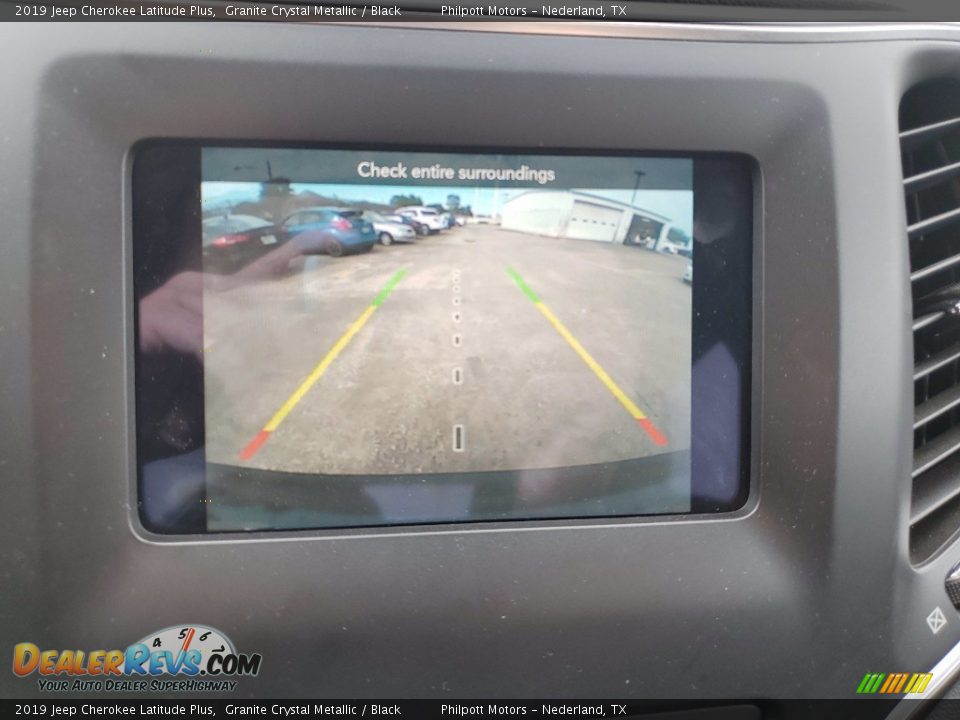 2019 Jeep Cherokee Latitude Plus Granite Crystal Metallic / Black Photo #19