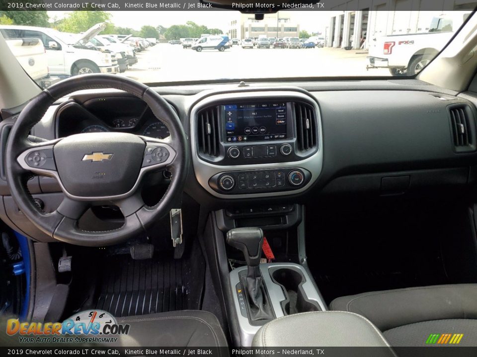 2019 Chevrolet Colorado LT Crew Cab Kinetic Blue Metallic / Jet Black Photo #5