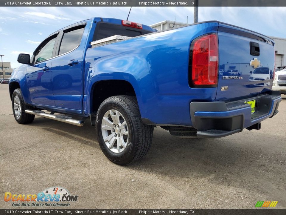 2019 Chevrolet Colorado LT Crew Cab Kinetic Blue Metallic / Jet Black Photo #11