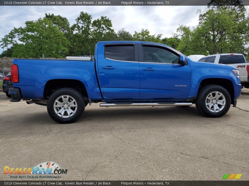 Kinetic Blue Metallic 2019 Chevrolet Colorado LT Crew Cab Photo #12