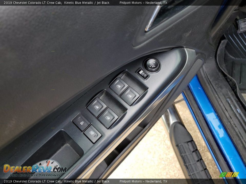 2019 Chevrolet Colorado LT Crew Cab Kinetic Blue Metallic / Jet Black Photo #14