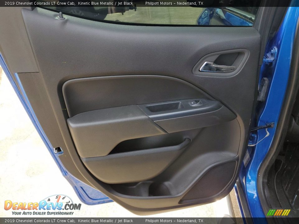 2019 Chevrolet Colorado LT Crew Cab Kinetic Blue Metallic / Jet Black Photo #23