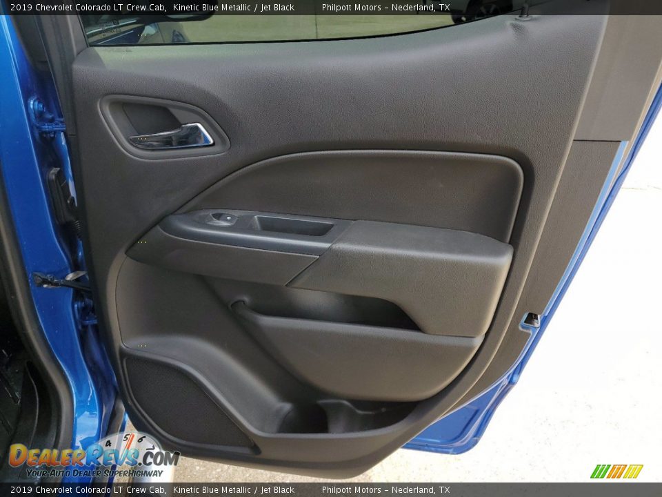 2019 Chevrolet Colorado LT Crew Cab Kinetic Blue Metallic / Jet Black Photo #25