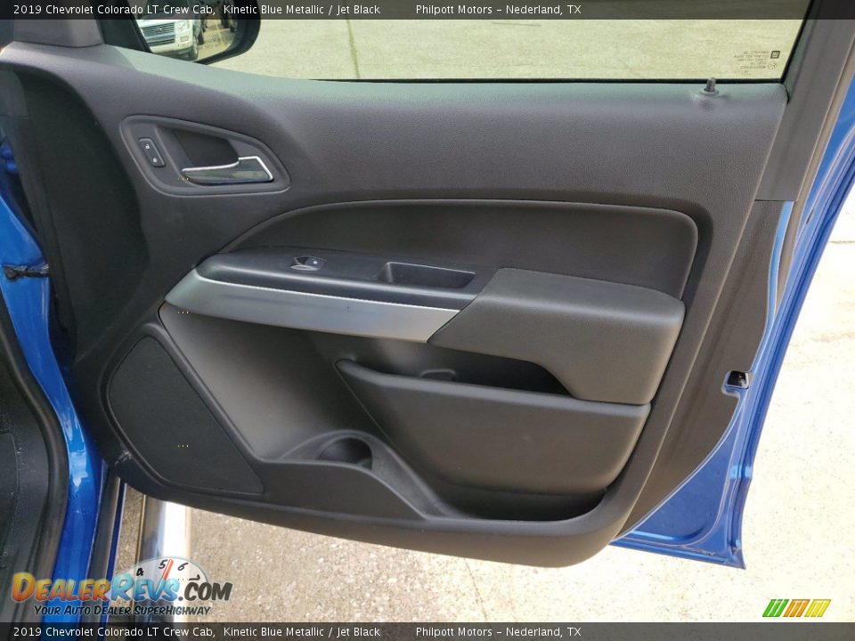 2019 Chevrolet Colorado LT Crew Cab Kinetic Blue Metallic / Jet Black Photo #27