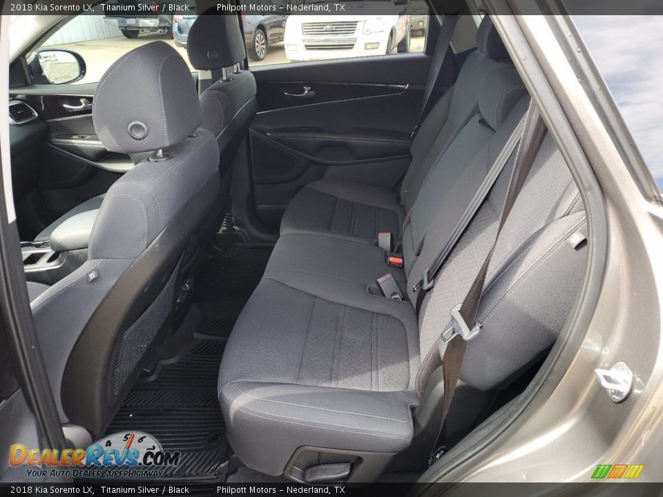 Rear Seat of 2018 Kia Sorento LX Photo #6