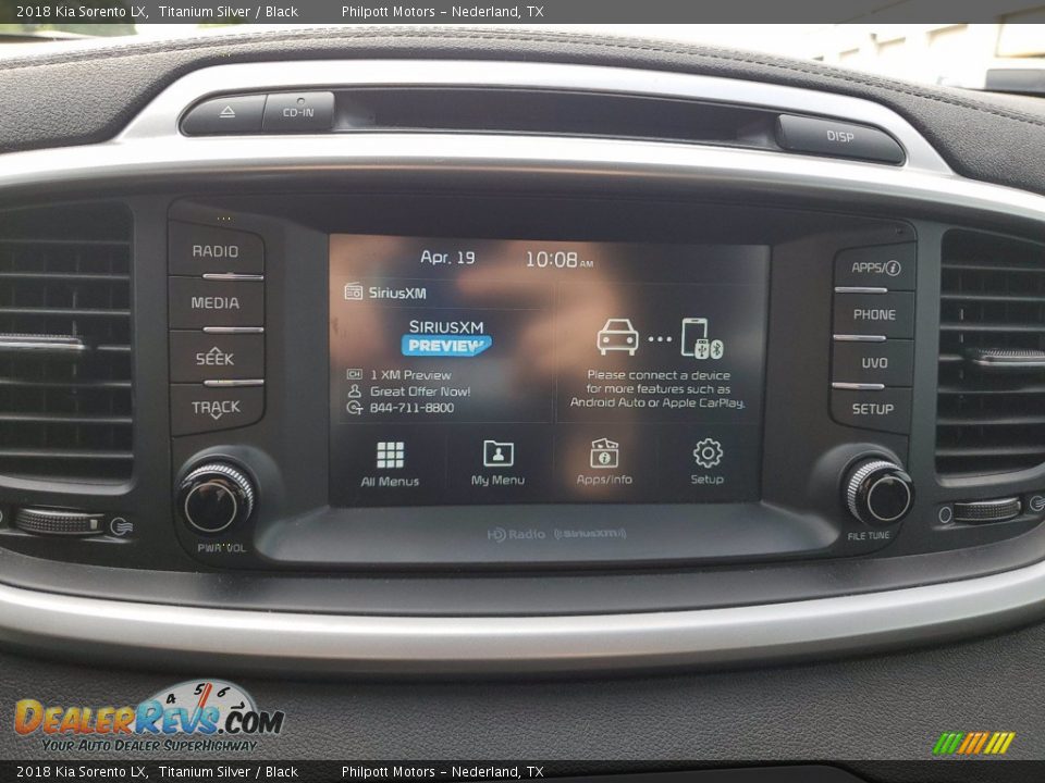 Controls of 2018 Kia Sorento LX Photo #19