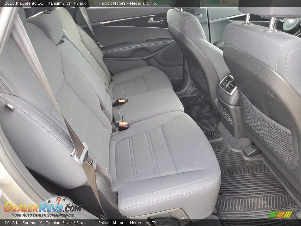 Rear Seat of 2018 Kia Sorento LX Photo #24