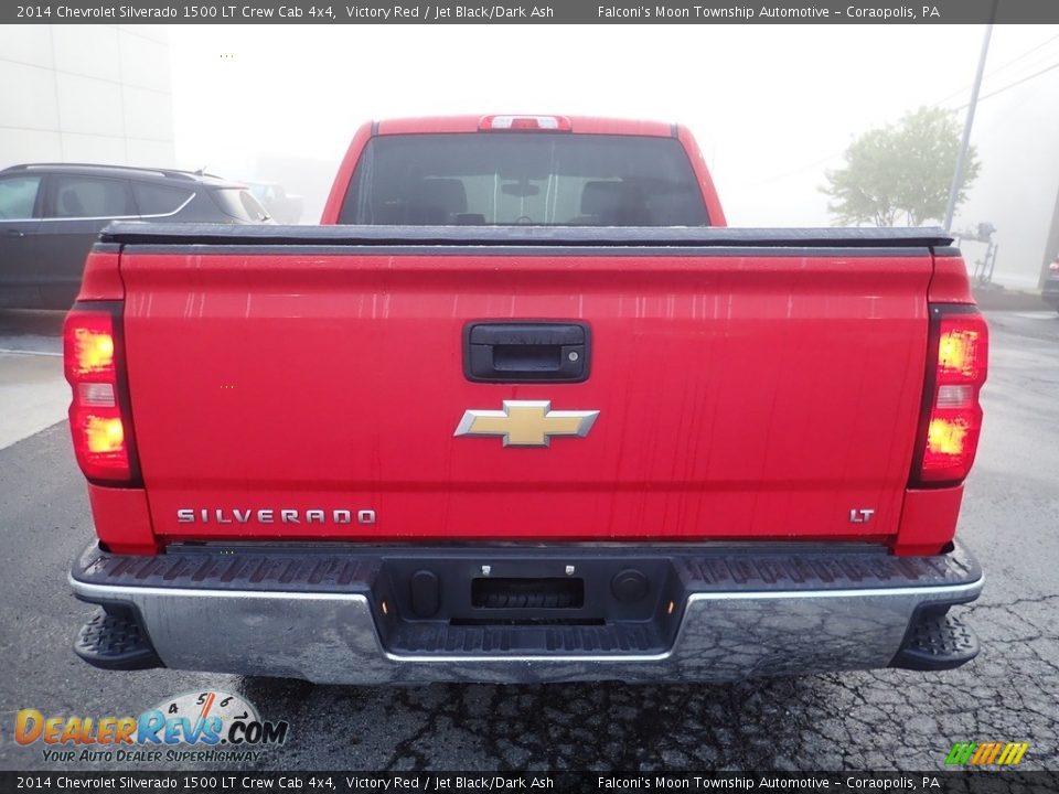 2014 Chevrolet Silverado 1500 LT Crew Cab 4x4 Victory Red / Jet Black/Dark Ash Photo #3