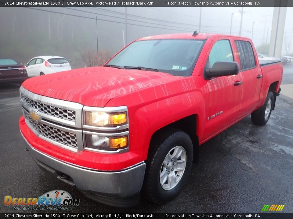 2014 Chevrolet Silverado 1500 LT Crew Cab 4x4 Victory Red / Jet Black/Dark Ash Photo #6