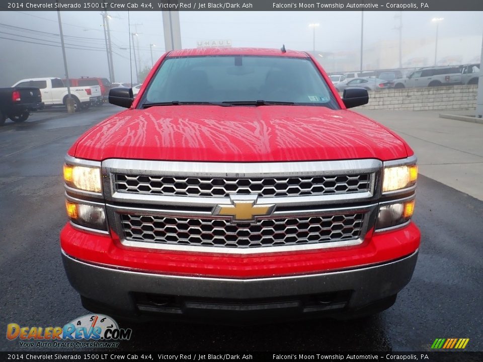 2014 Chevrolet Silverado 1500 LT Crew Cab 4x4 Victory Red / Jet Black/Dark Ash Photo #7