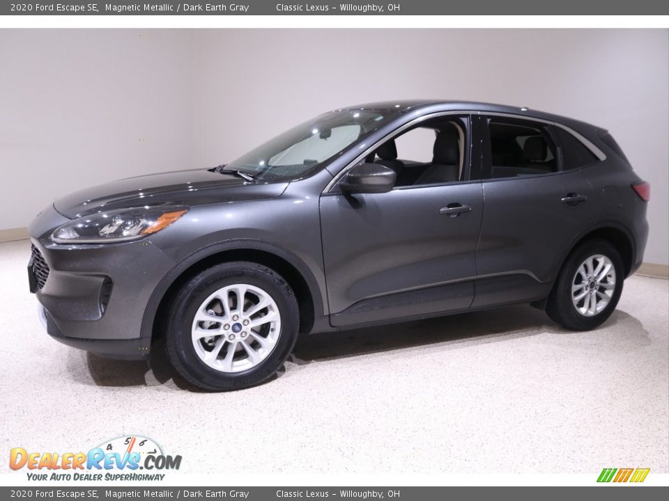 2020 Ford Escape SE Magnetic Metallic / Dark Earth Gray Photo #3