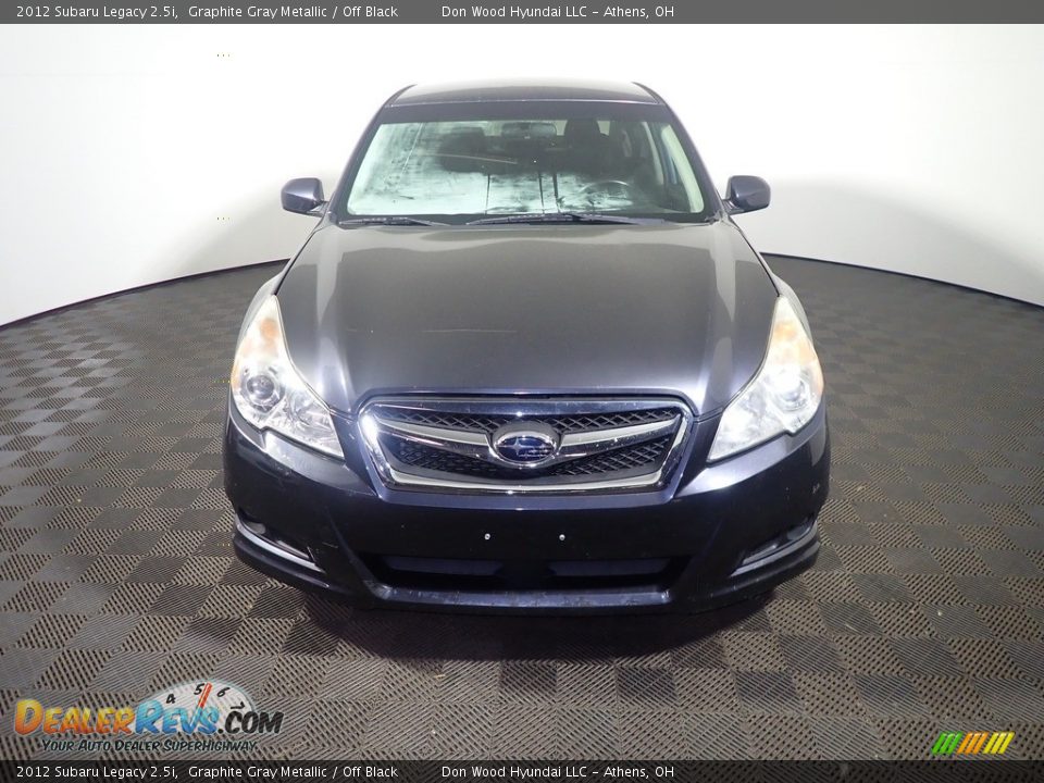 2012 Subaru Legacy 2.5i Graphite Gray Metallic / Off Black Photo #5