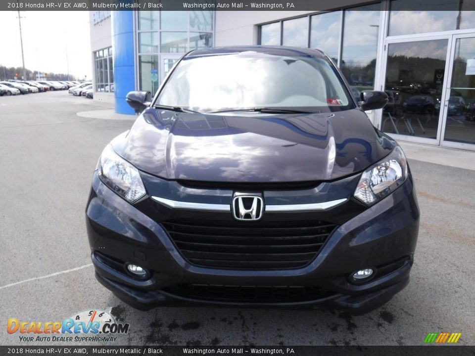 2018 Honda HR-V EX AWD Mulberry Metallic / Black Photo #5