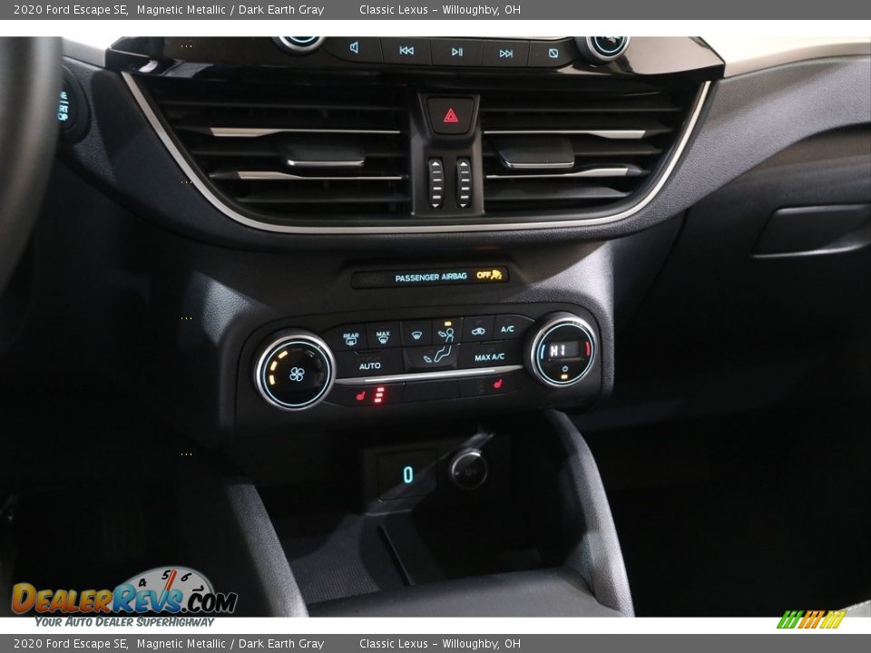 2020 Ford Escape SE Magnetic Metallic / Dark Earth Gray Photo #12