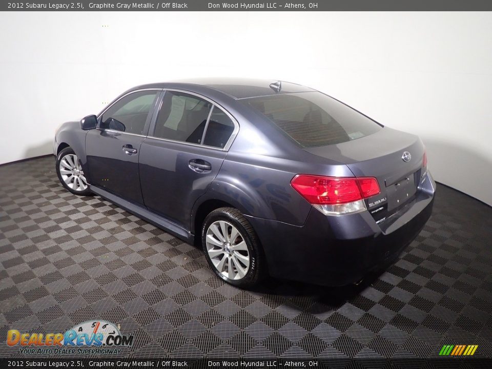 2012 Subaru Legacy 2.5i Graphite Gray Metallic / Off Black Photo #12