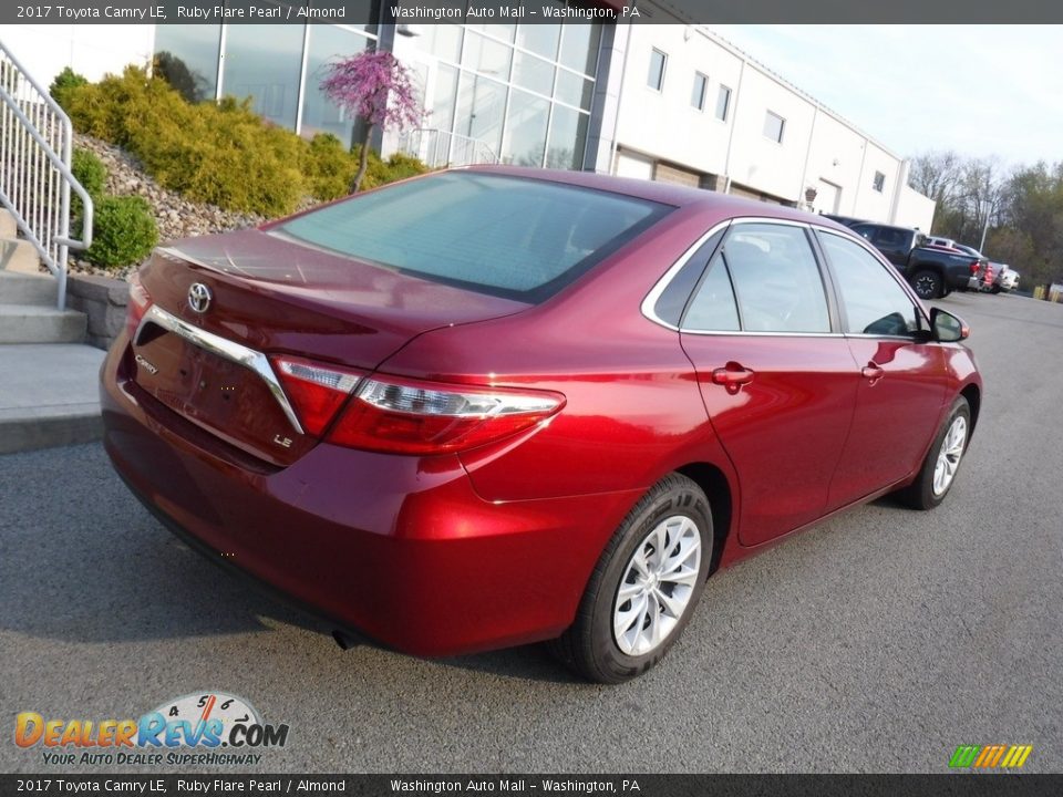 2017 Toyota Camry LE Ruby Flare Pearl / Almond Photo #13