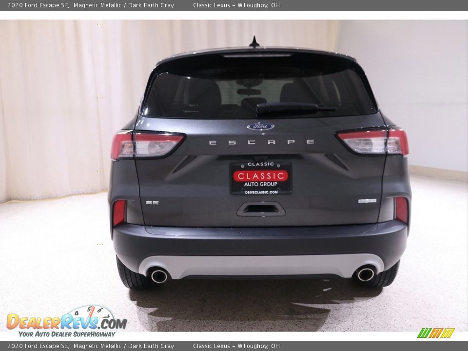 2020 Ford Escape SE Magnetic Metallic / Dark Earth Gray Photo #17